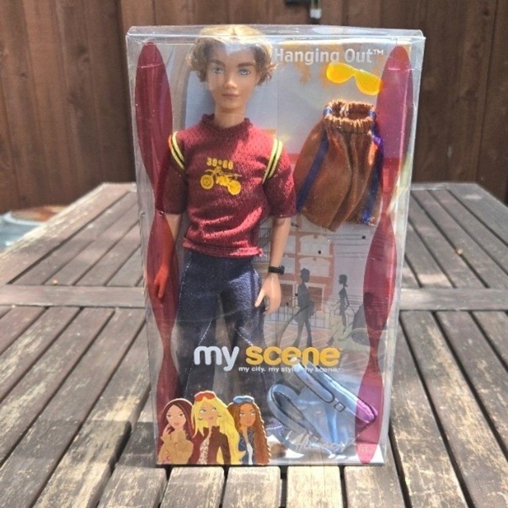 2003 Mattel My Scene Hanging Out Hudson Doll NIB Sealed Vintage Y2K Barbie